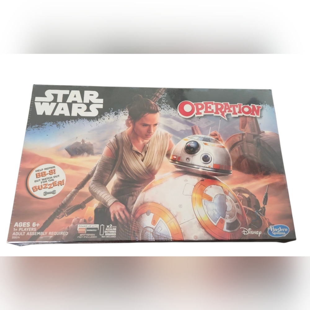 Star Wars Operation Game BB-8 Adventure Hasbro Board Game New Sealed Disney